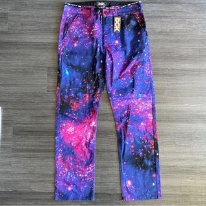 DGK Chino Straight Fit Galaxy Nebula Skateboard Pants NWT